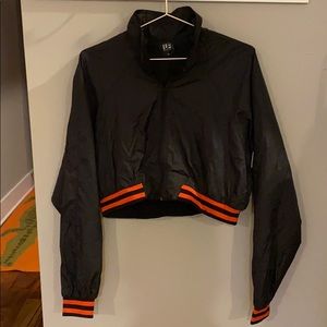 LF red and black track jacket